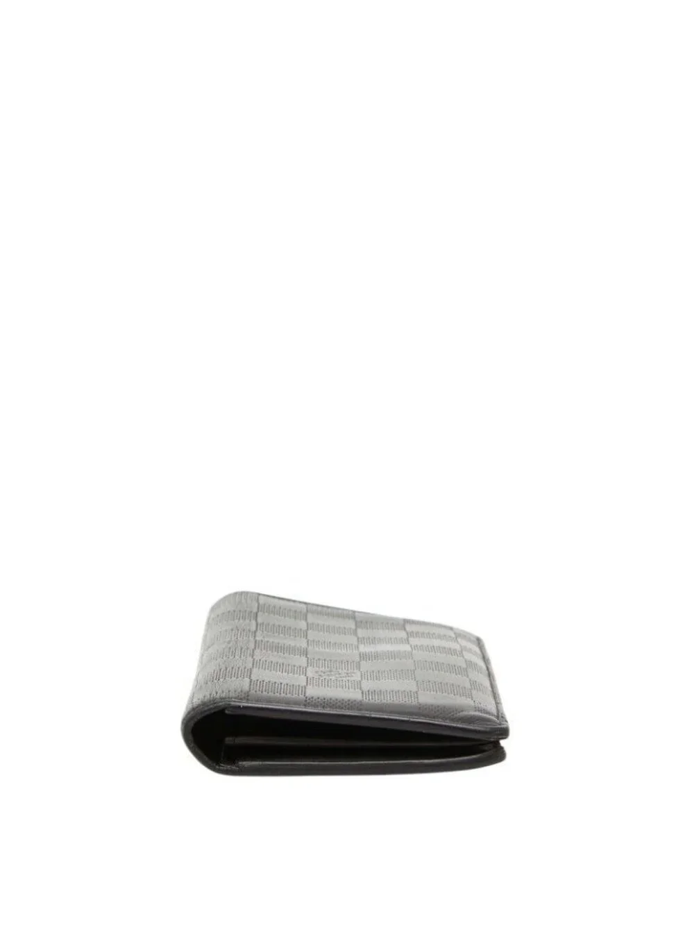 Louis Vuitton Damier Infini Portefeuille Brazza Wallet Onyx Black Leather